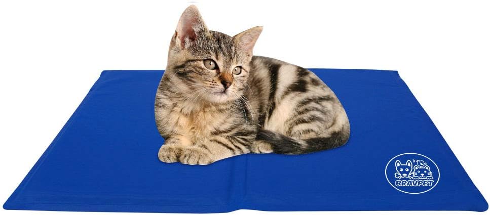 Koelmat voor huisdieren Zelfkoelende bedmat voor huisdieren Comfort bedmat voor katten en honden 90CMx50CM (Large)