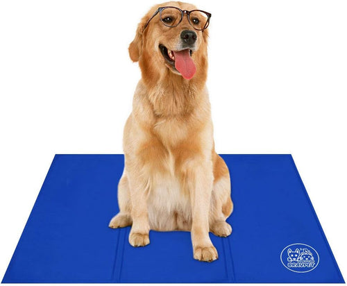 Koelmat voor huisdieren Zelfkoelende bedmat voor huisdieren Comfort bedmat voor katten en honden 90CMx50CM (Large)