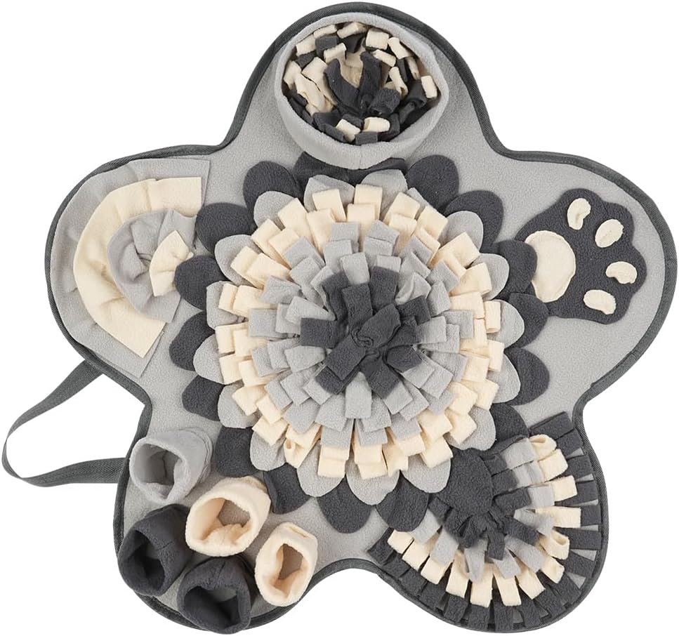 OSDUE Dog snuffle mat, dog sniffing mat, slow feeding pet mat encourages natural foraging skills, feeding