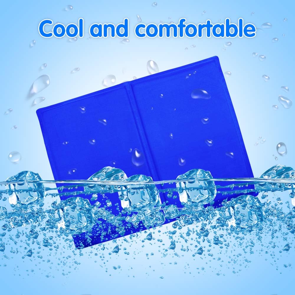 Koelmat voor huisdieren Zelfkoelende bedmat voor huisdieren Comfort bedmat voor katten en honden 90CMx50CM (Large)